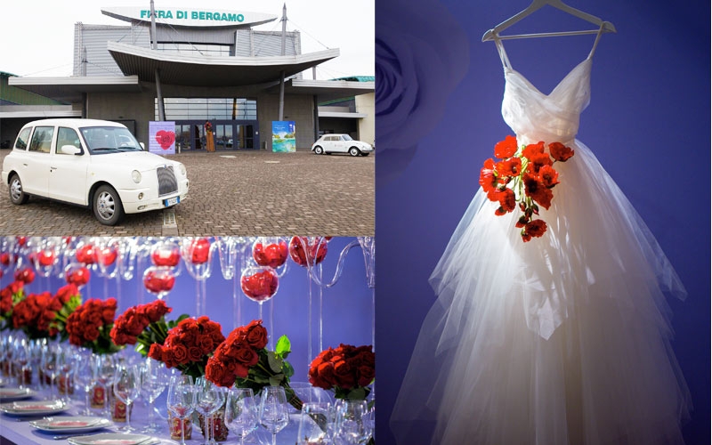 la fiera degli sposi bergamo presenta abiti da sposa, automobili e allestimenti per il matrimonio